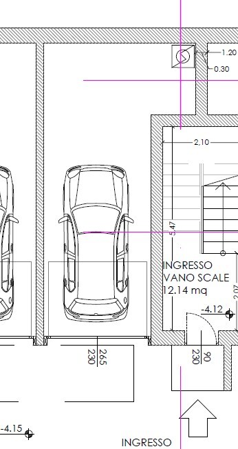 ARCISATE, BILOCALE CON GIARDINO